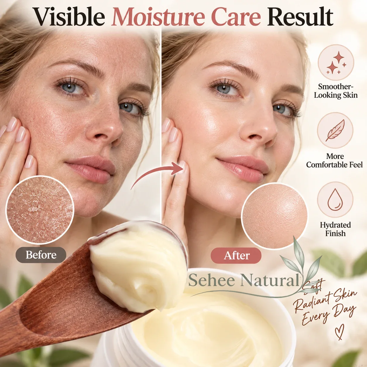 Ceramide Moisturizer - ครีมบำรุงผิวชั้นเกราะป้องกันด้วยเซราไมด์ อุปกรณ์สำหรับร้านเสริมสวย 1000 กรัม มอยส์เจอไรเซอร์บำรุงผิวหน้า สำหรับผิวแพ้ง่าย