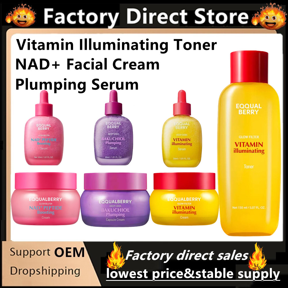 Skincare Vitamin C - สำหรับ EQQUALBERRY BAKUCHIOL Plumping Serum NAD+