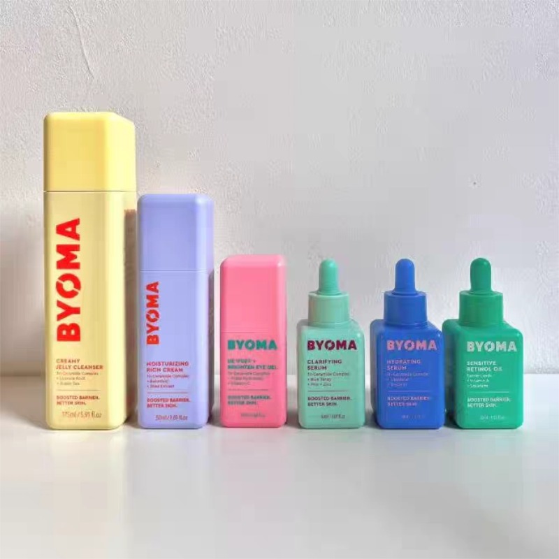 ชุดผลิตภัณฑ์บำรุงผิว BYOMA Ski - Skincare Glow Glowing บทวิจารณ์และราคา